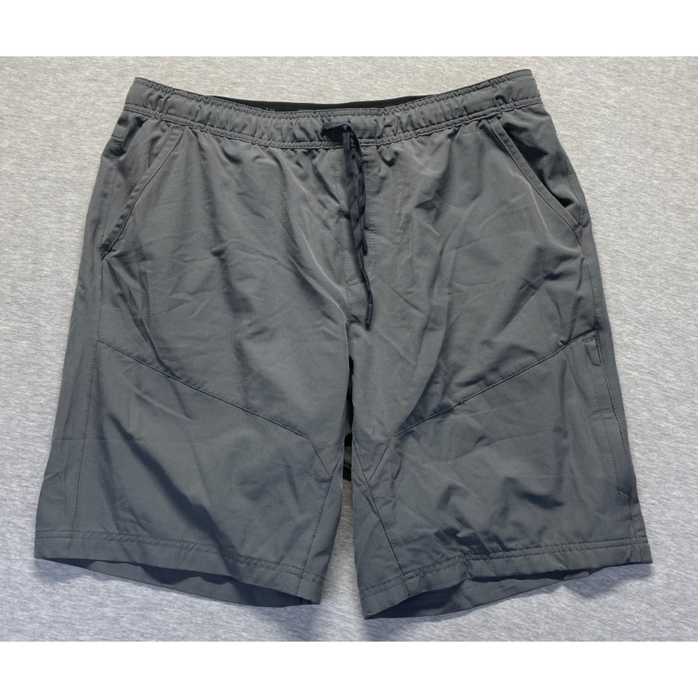 Gerry Explore The Possibilities Trail Shorts Mens 2XL Gray Hiking Drawstring